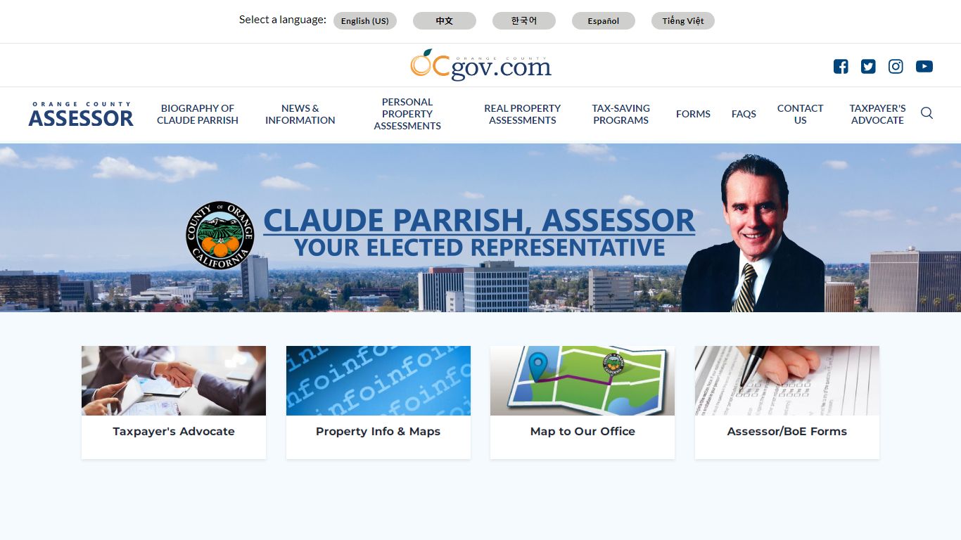 Home | Orange County Assessor Department